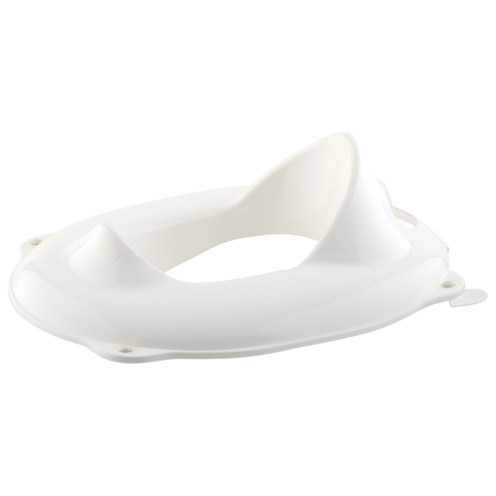 Toilet seat adapter white