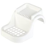 Bathtub soap holder white