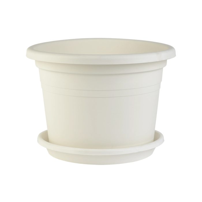 Cylinder pot 200 white