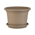 Cylinder pot 250 mocha