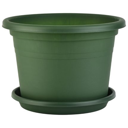 Cylinder pot 400 green